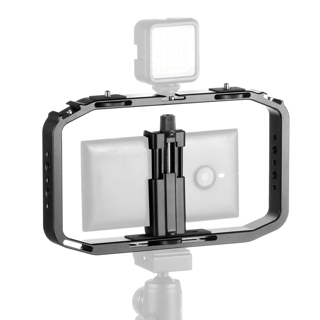 

Handheld Grip Stabilizer Living Vlog Camera Cage Phone Video Rig Bracket for DJI OSMO Action/YI/EKEN for Gopro 8 7 6 Filmmaking
