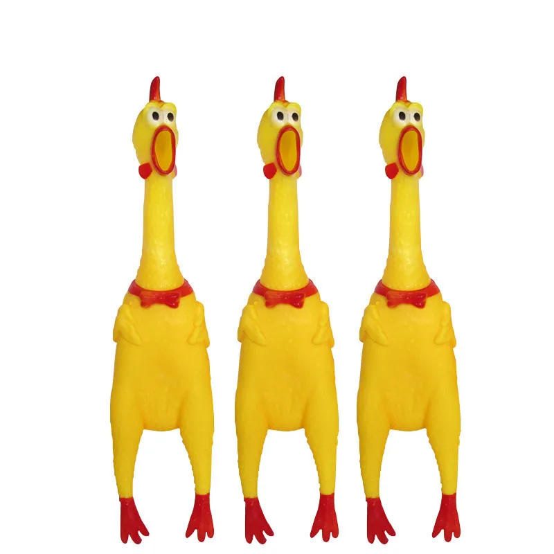

[HHT] CREATIVE CHILDREN'S TOYS LARGE SIZE SCREAMING CHICKEN PET STRANGELY VENT CHICKEN STRESS RELIEVER RELAX
