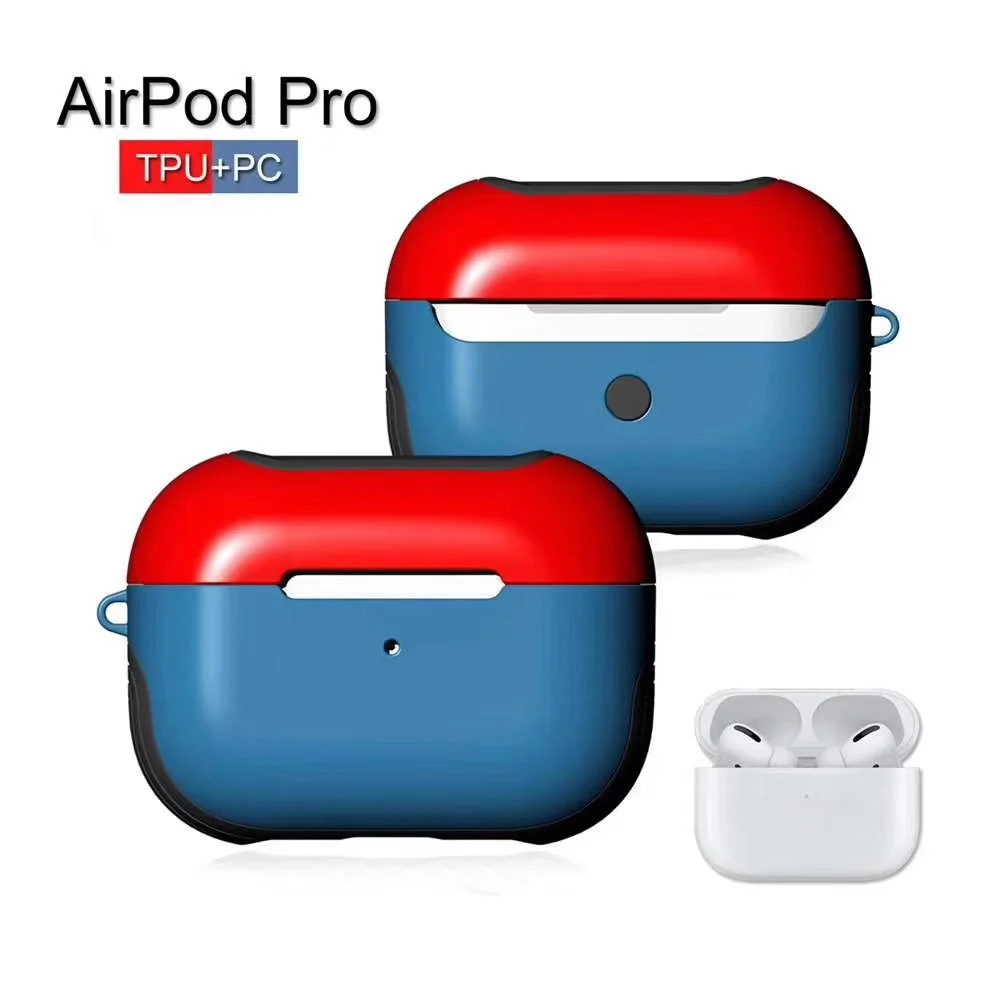 Высококачественный силиконовый чехол светильник для Airpods s из мягкого ТПУ +