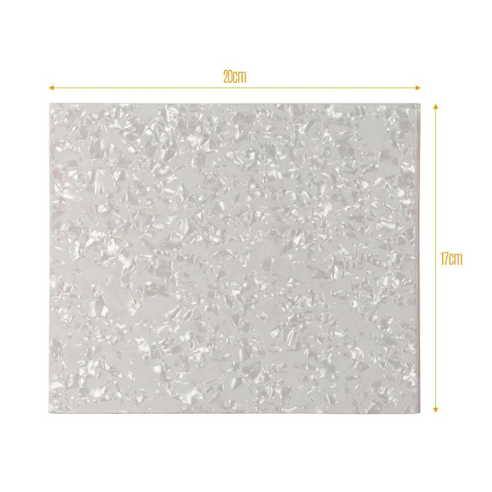 Пустой накладку лист Материал защитная пластина для акустической Гитары из