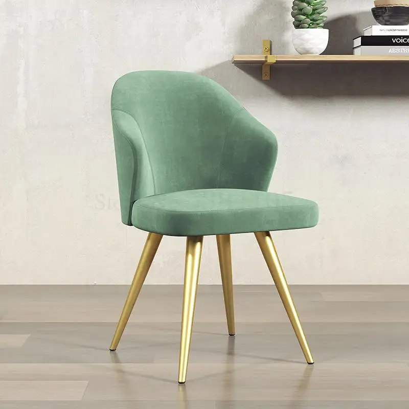 Скандинавский стиль домашнее современное простое настольное кресло с спинкой