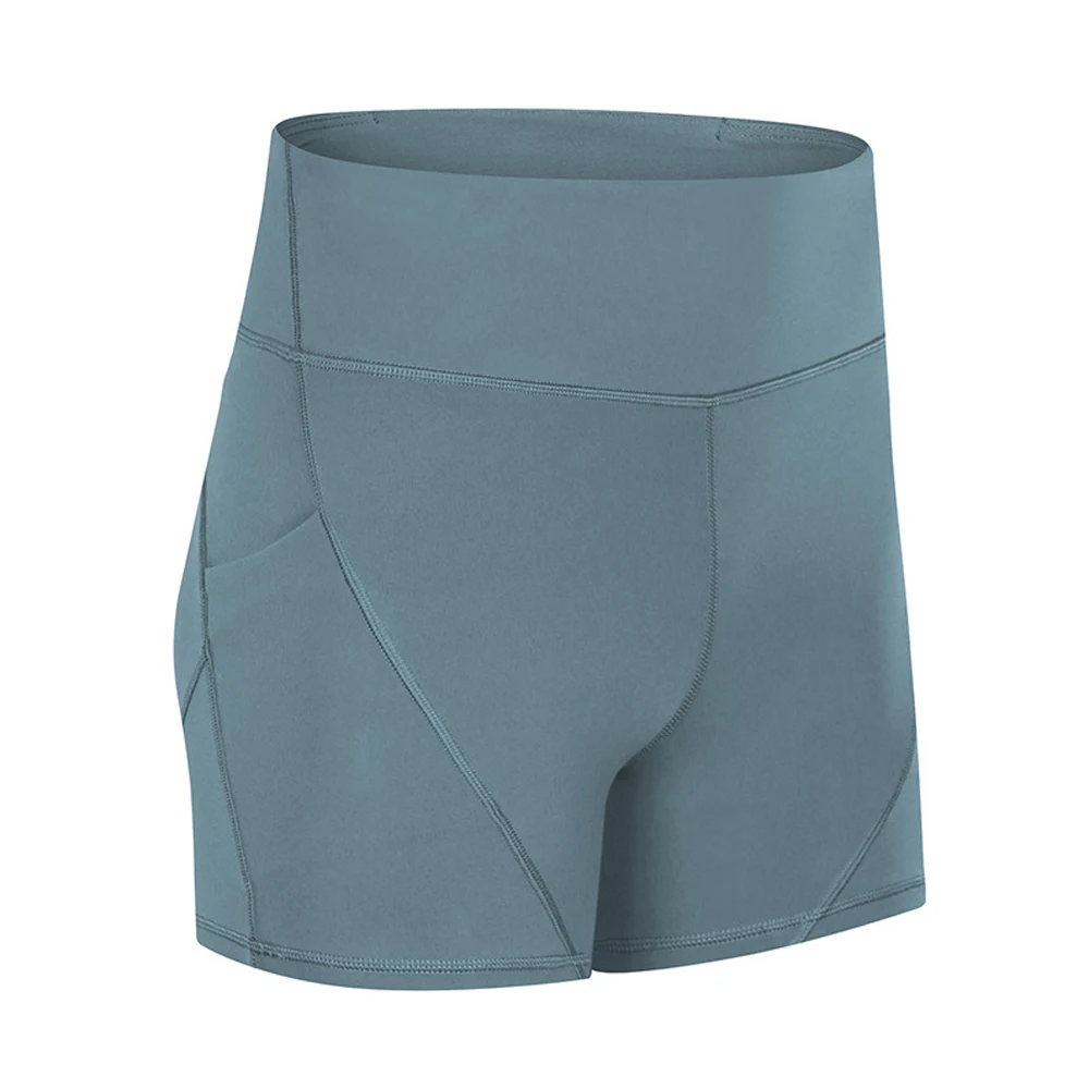 Фитнес-Шорты Женщины Бесшовные байкерские шорты для бега леггинсы спортивного