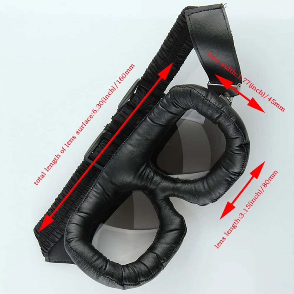 Универсальные винтажные мотоциклетные очки POSSBAY мотоциклетный шлем пилота