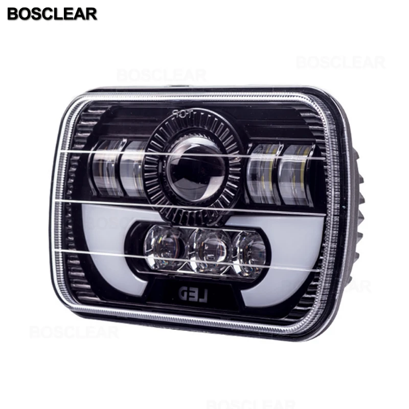 2X7X6 5X7 дюймов светодиодный налобный фонарь для Jeep Wrangler YJ Cherokee XJ аксессуары GMC Savana 1500 2500 3500 GMC Safari Ford F550 F350 F250 E150 Club Wagon E-350 ecoline для Chevrolet Express 3500 1500 Astro для Nissan 240SX