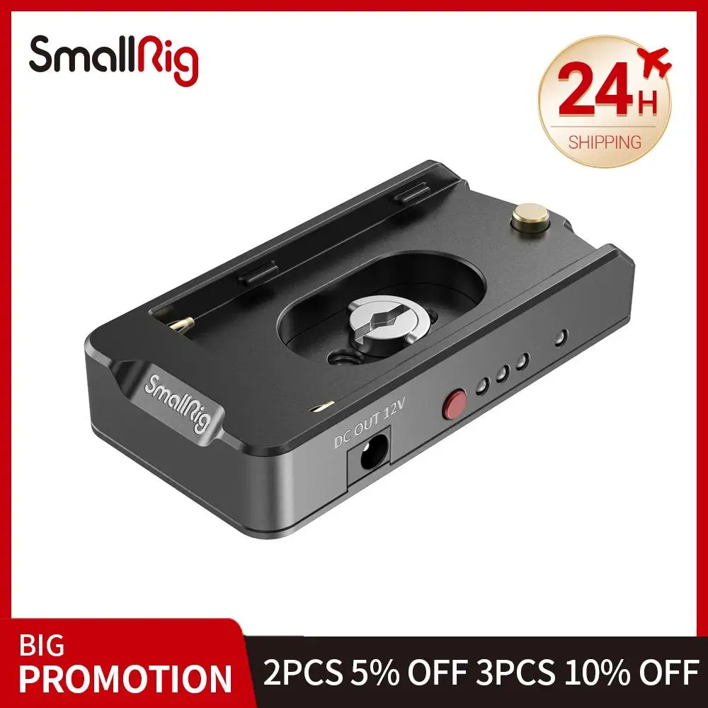 

Плата адаптера аккумулятора SmallRig NP-F для камер BMPCC 4K 6K, пластина аккумулятора с зарядными кабелями, устройство поддержки видеосъемки-2698
