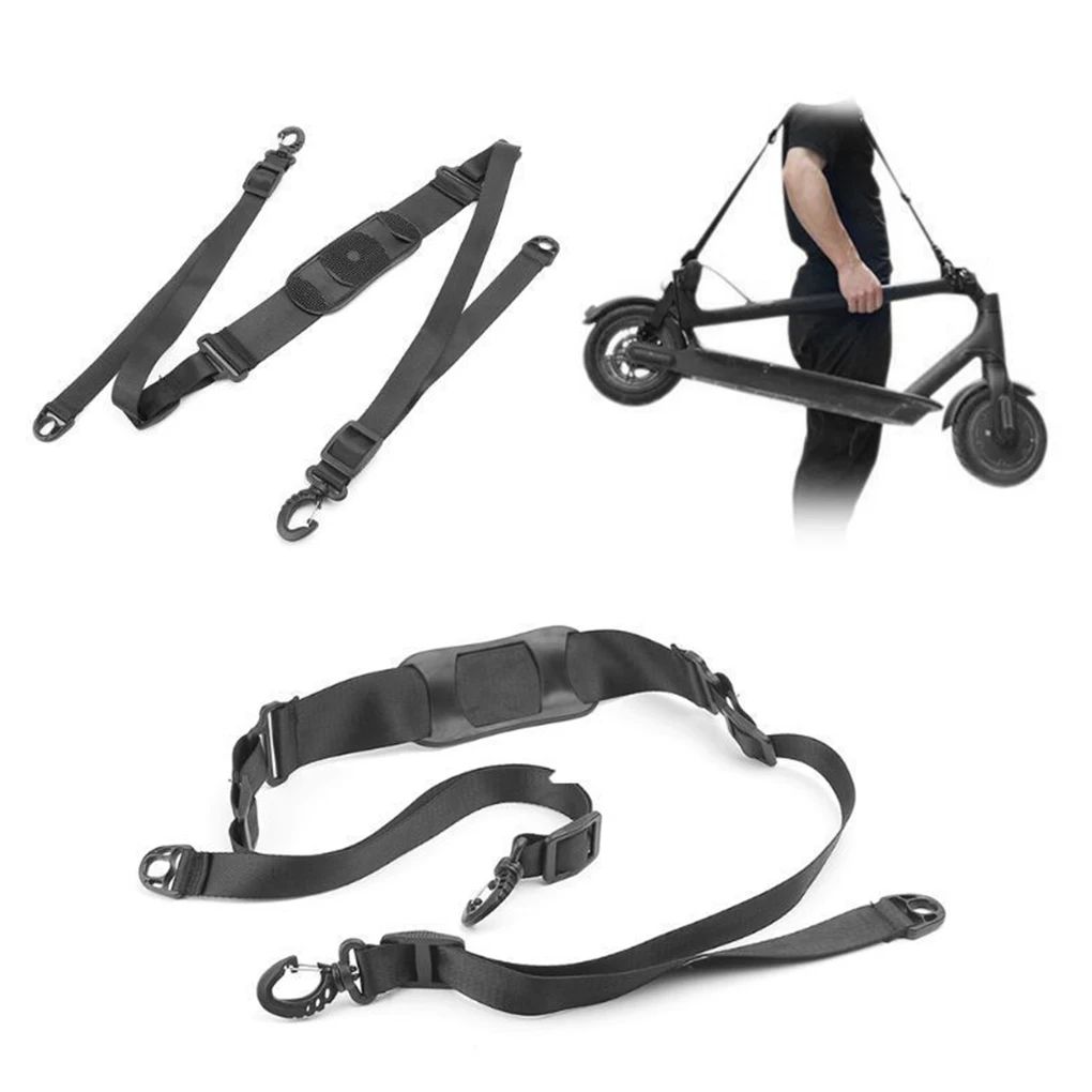 

Scooter Carrying Strap Adjustable 35kg Scooter Shoulder Belt Nylon Portable Strap Replacement for Xiaomi 1S/M365