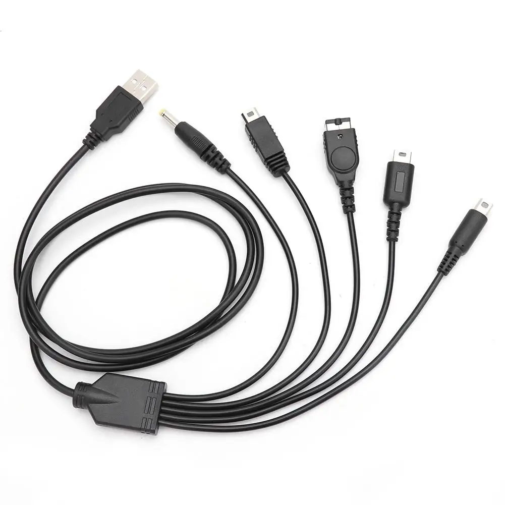 Cable de carga USB 5 en 1 para Nintendo 3DS XL NDS...