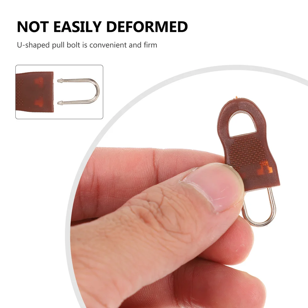 

20PCS Detachable Zipper Tab Tool Free Installation Clothing Accessory