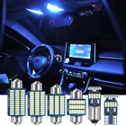 Светильник внутренний светодиодный для Toyota, для RAV4, RAV 4, XA50, 2019, 2020, 2021, Canbus, 6 шт.