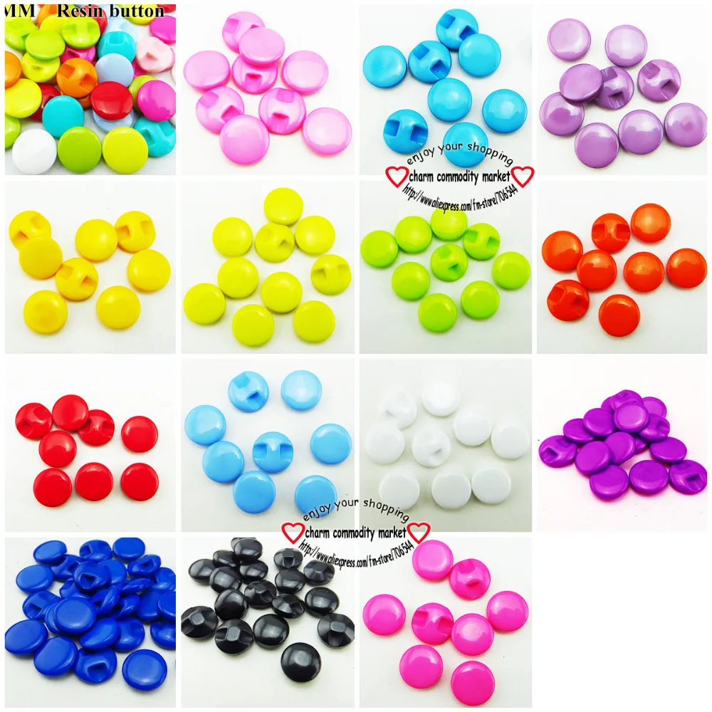 

100 шт. 12,5 мм микс окрашенных смолы с перламутровыми пуговицами подходит пальто сапоги Швейные Одежда аксессуары для украшения одежды Кнопка...