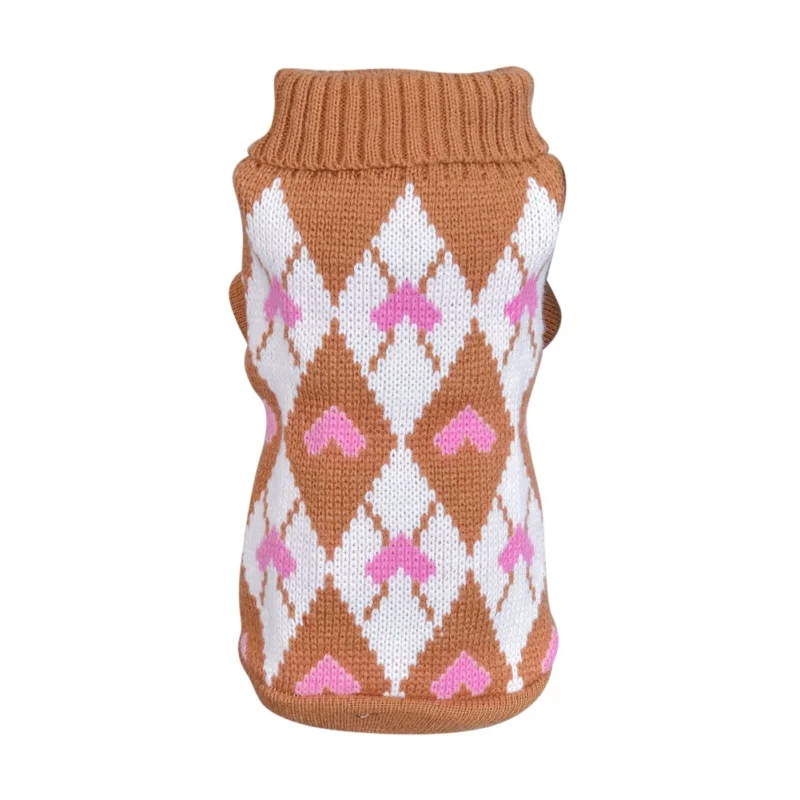 Свитеры для домашних животных свитеры с воротником-хомутом собак свитер 2 ногами