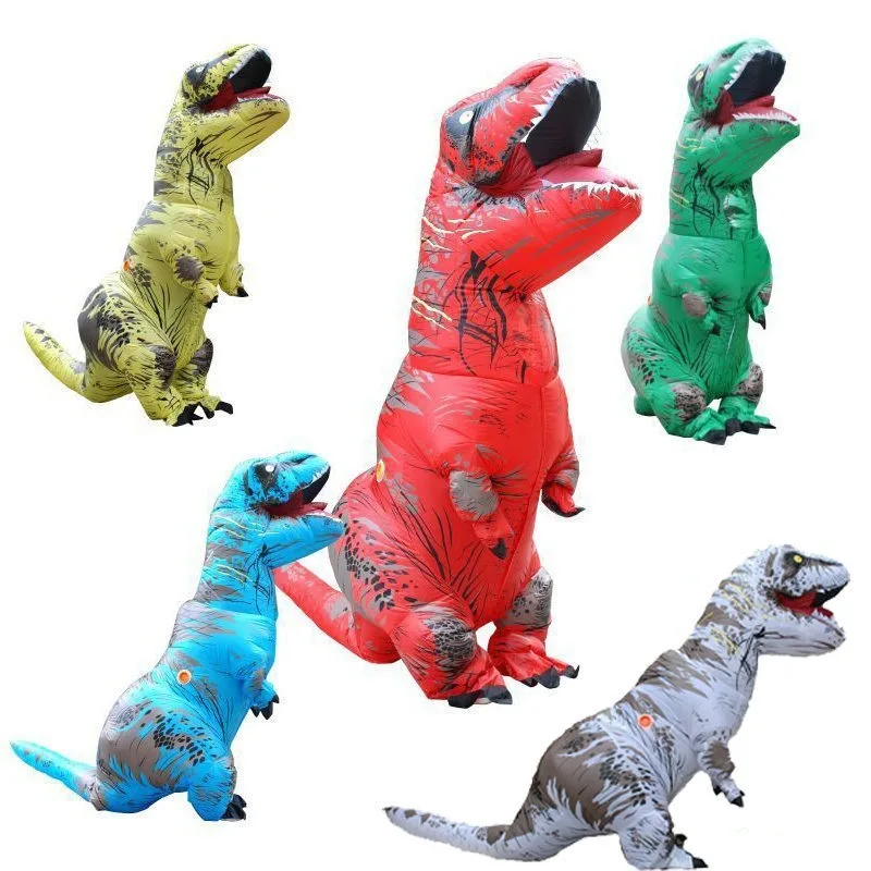 

Cosplay Halloween Adult Size Inflatable Dinosaur Mascot Costume Suits Game Adult Outfit Dressing Easter Outfit Birthday Gifts