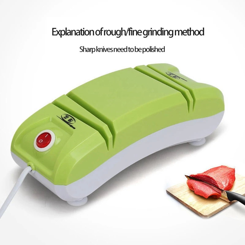 

Electric Knife Sharpeners Automatic Chef Professional Quick Sharpening Machine 220V for Home Kitchen Tool All Kind Knife