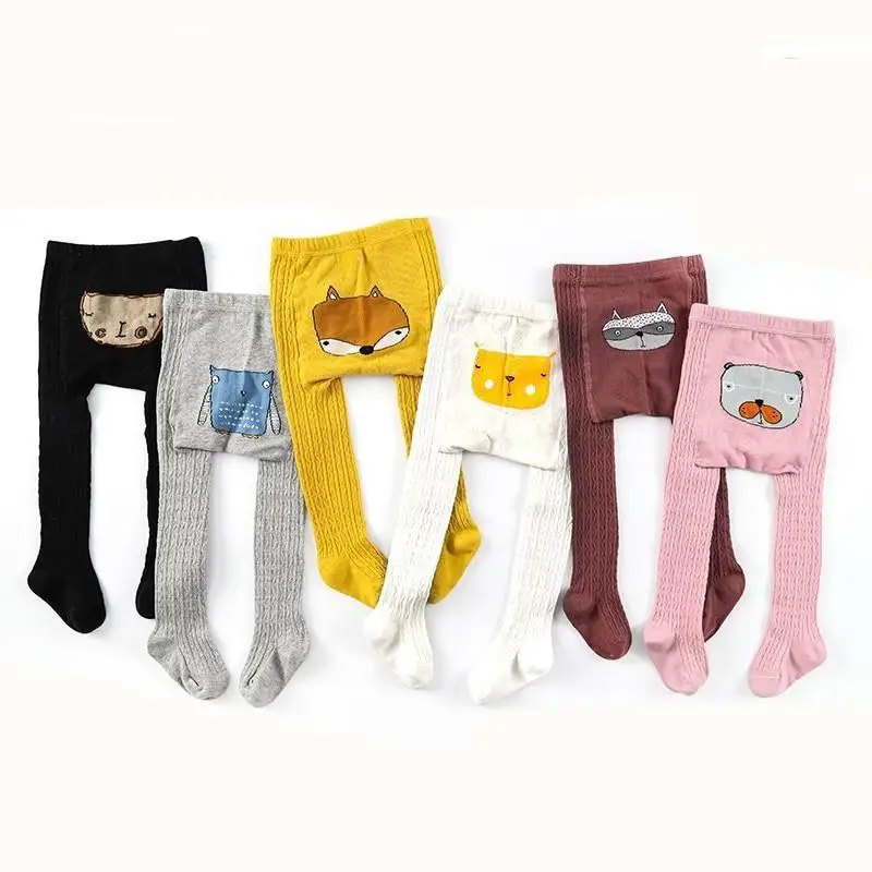 

Cute Animal Kids Girls Tights Pantyhose Stocking Cotton Children Baby Boy Tights Stockings Toddler Pantyhose Newborn Tights