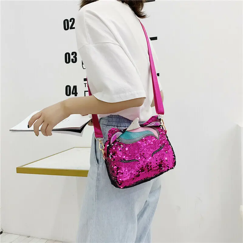 Женская сумка через плечо с мультяшным принтом для девочек кожаная роскошная