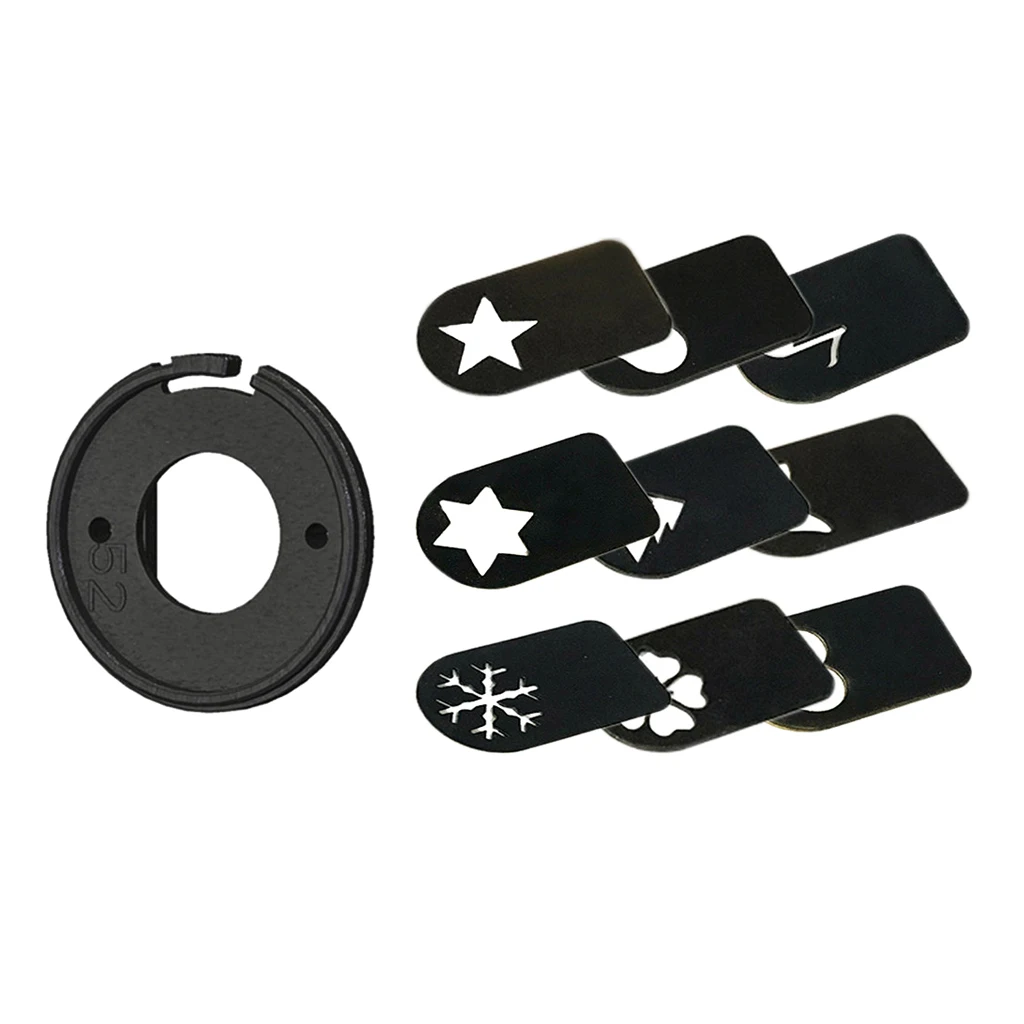 82mm Bokeh Special Effect Kit Spot Card Star Flower Music &amp Camera Lens Cap | Электроника