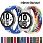 Ремешок для наручных часов Samsung Galaxy watch 4 classic, спортивный плетеный браслет для соло 46 мм 42 мм, amazfit, 22 20 мм