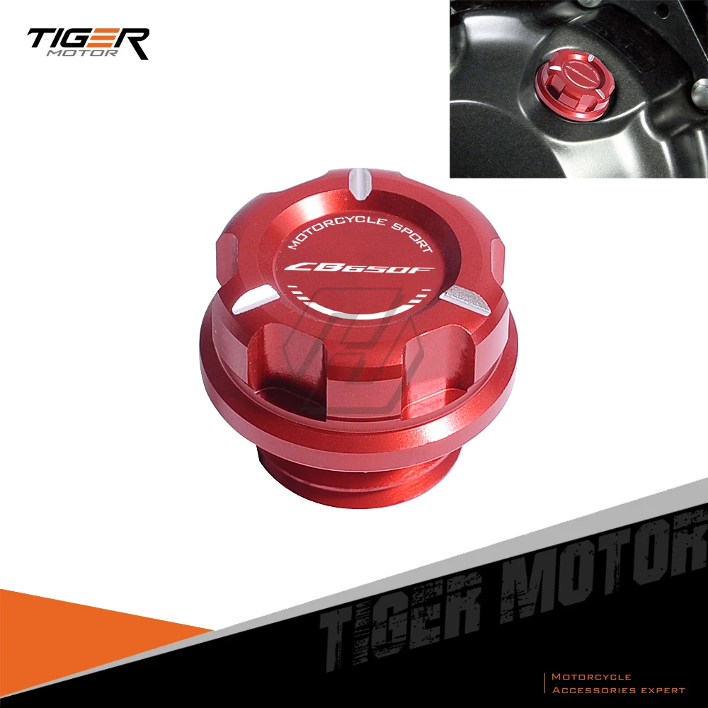

For Honda CB650F After 2014 Motorcycle Engine Oil Cap Bolt Screw Filler Cover