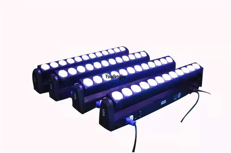 8pcs Club Bar LED moving head beam 12*30W rgbw 4in1 DMX led wash beam dj moving heads stage light