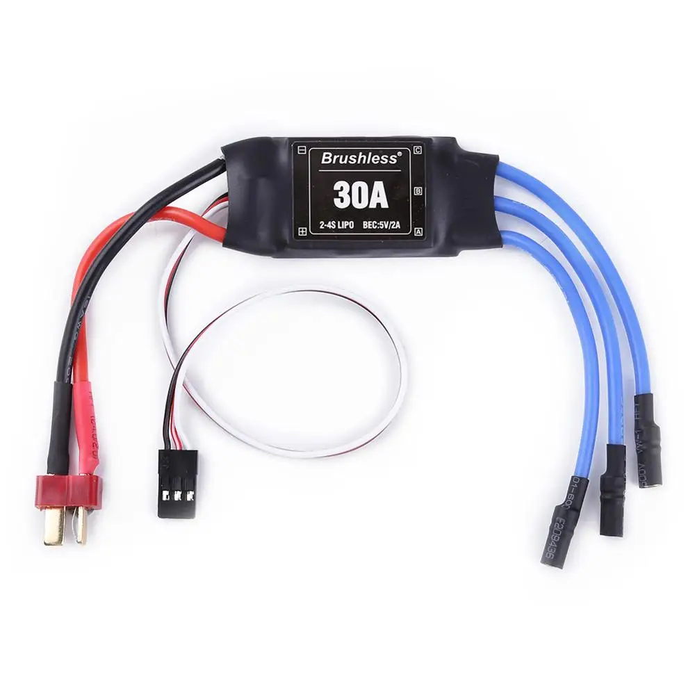 Бесщеточный двигатель XXD 30A ESC для радиоуправляемого самолета вертолета