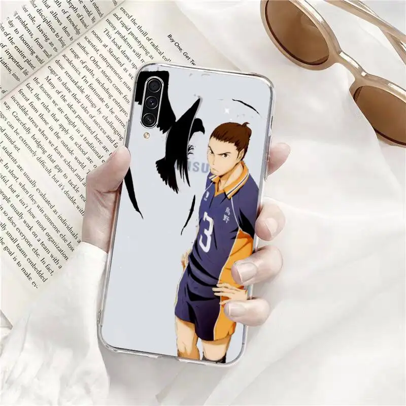 

Haikyuu Hinata cool Phone Case Transparent for Samsung s9 s10 s20 Huawei honor P20 P30 P40 xiaomi note mi 8 9 pro lite plus