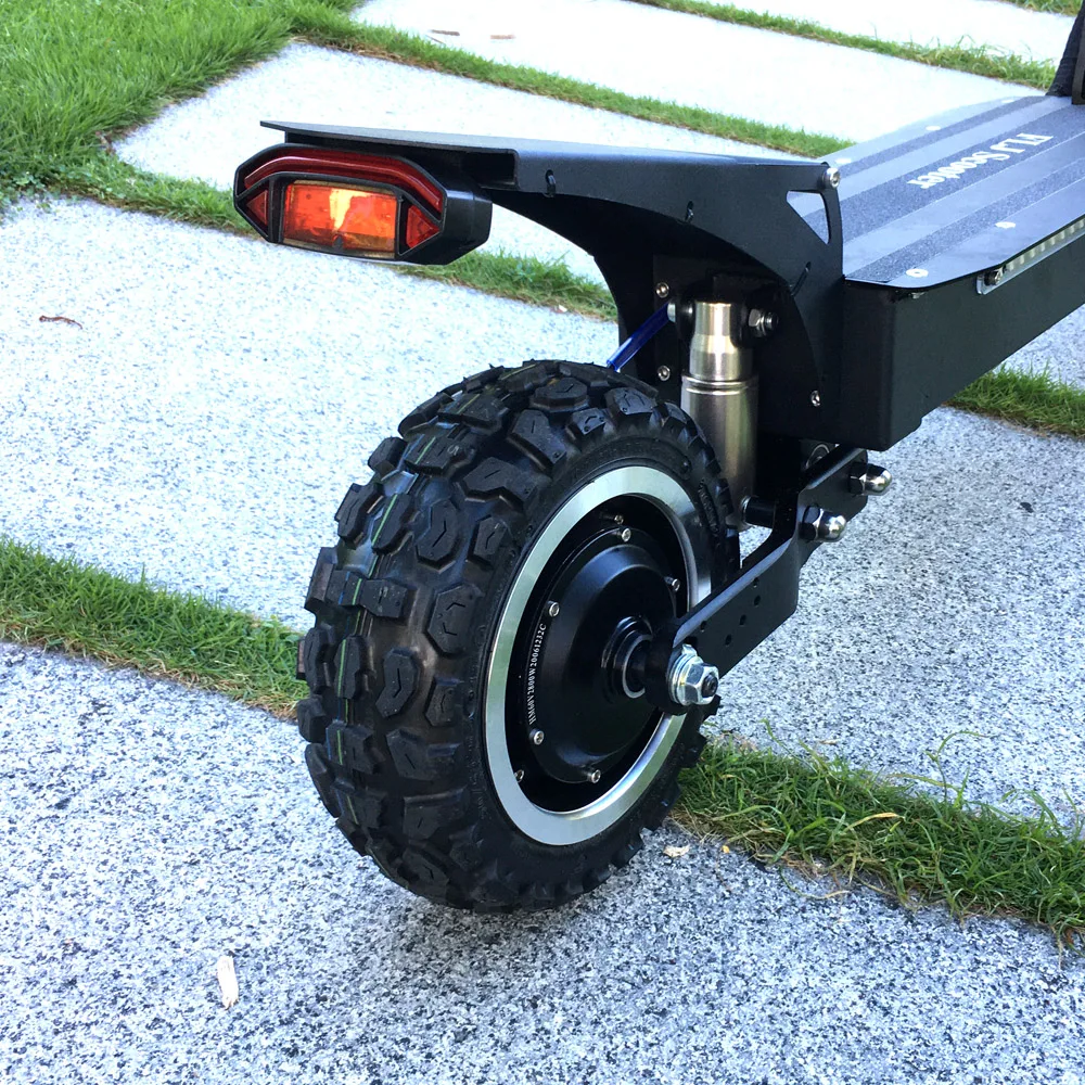 Verkaufen FLJ Upgrade T112 Elektrische Roller EU Lager 60V 5600W Dual Motor Off Road Oder Auf Road Roller Faltbare Erwachsene Kick Roller
