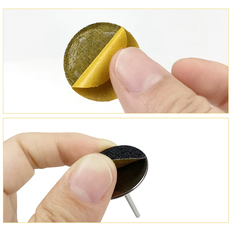 

200Pcs Set Replaceable Sandpaper Disc Cuticle Callus Remove Tool Foot File Callus Hard Dead Skin Remove for Pedicure