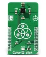 

Инструменты разработки оптического датчика MIKROE-3061, цветной модуль AS73211 с 6 кликами