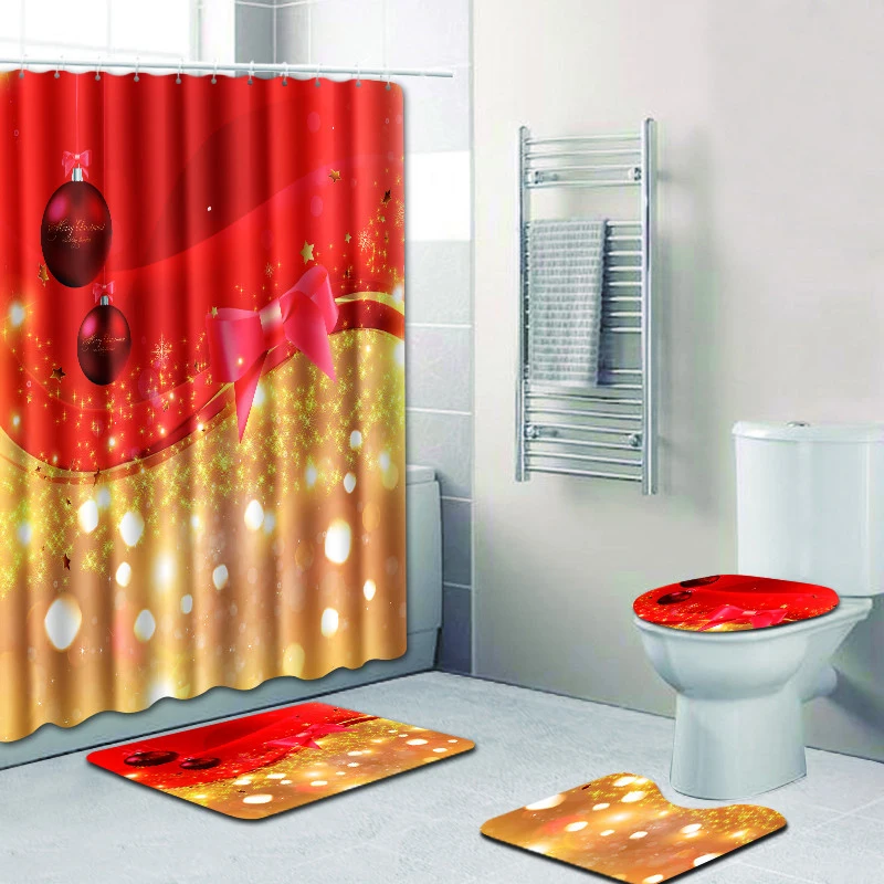 Набор из ковриков для ванной и душа Zeegle Нескользящие коврики водонепроницаемые