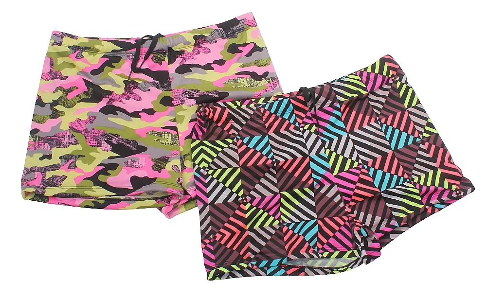 

BONJEAN Printed Swimming Trunks for Male Quick Drying Beach Short 2021 Summer Bottom Elastic Waist Beachwear Men's Shorts BJ3451