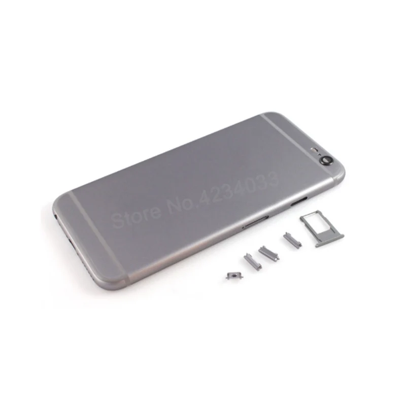 Новый задний корпус для iPhone 6 6g Plus чехол батареи среднего корпуса с IMEI Запасные