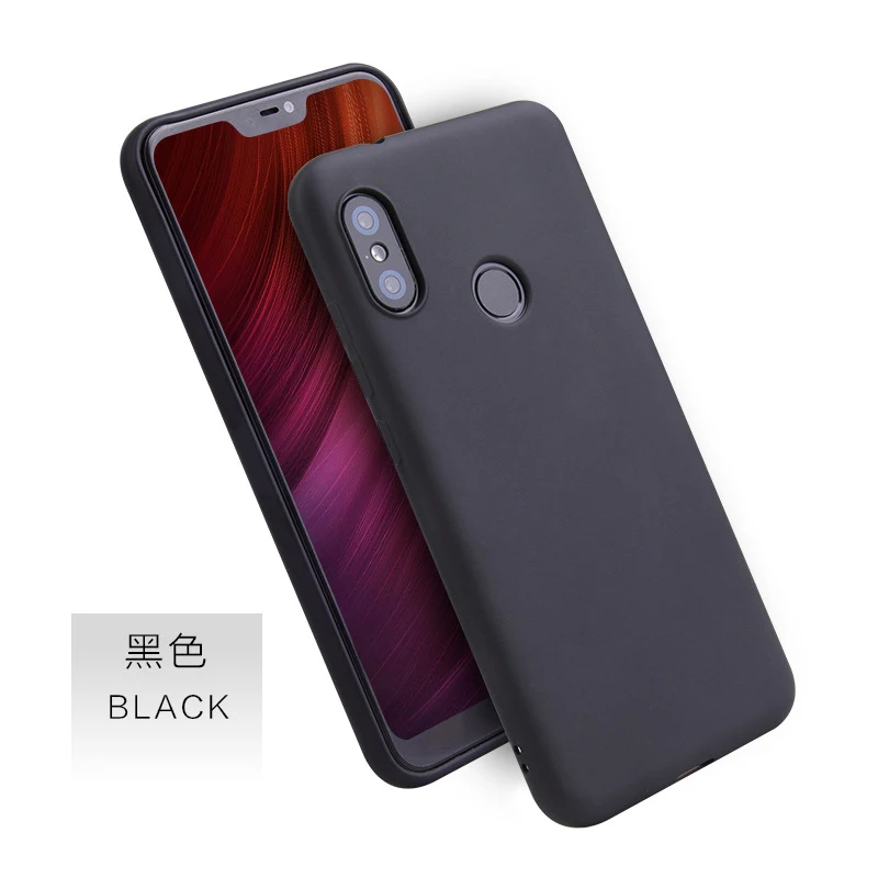 Black Чехол для Xiao mi Pocophone F1 ярких цветов для Xiaomi mi A2 Lite A1 A2 mi 5S mi 6 mi 8 SE Explorer чехол на Xiaomi mi Max 2 Note 3 mi x 2S - Цвет: Black