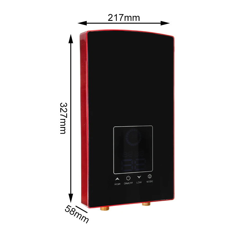 

LCD digital electric water heater, 8500w heating device, 220V / 110V, voice control, constant temperature, no shell