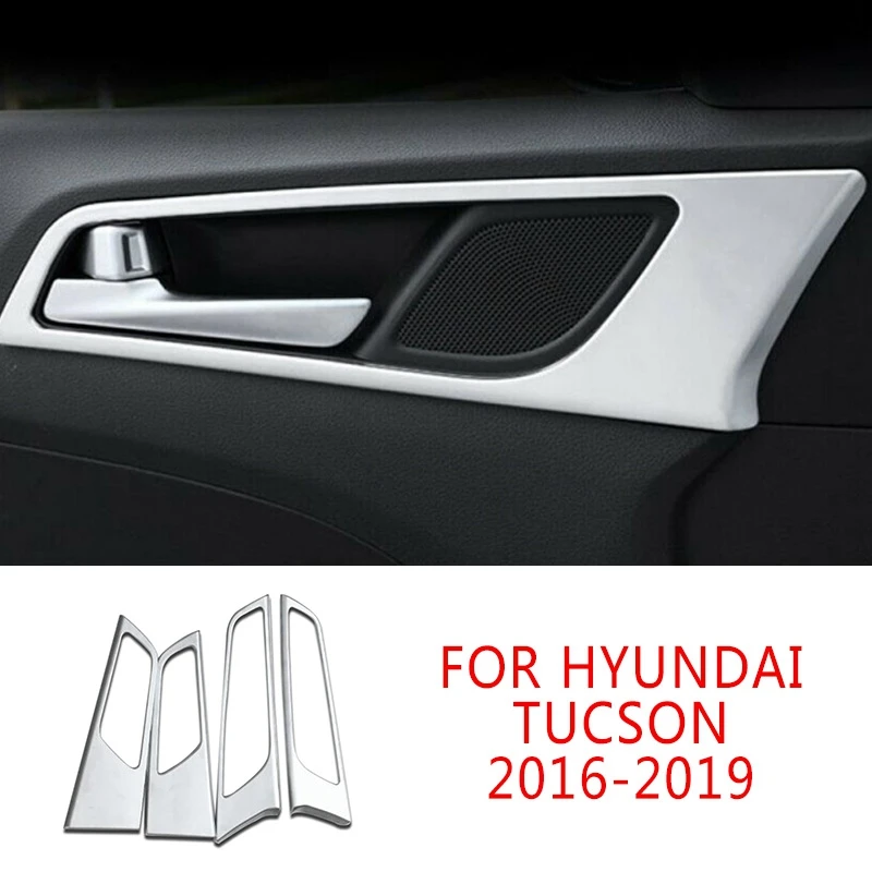 Новая матовая накладка на внутреннюю дверную ручку pcmos чашу для Hyundai Tucson 2016 2019