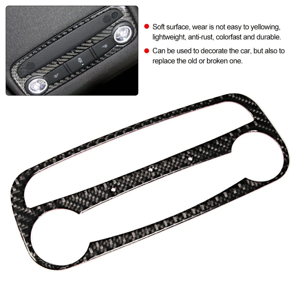Car Carbon Fiber Reading Light Sticker Decoration Fit for Audi TT 8n 8J MK123 TTRS 2008-2014 | Автомобили и мотоциклы