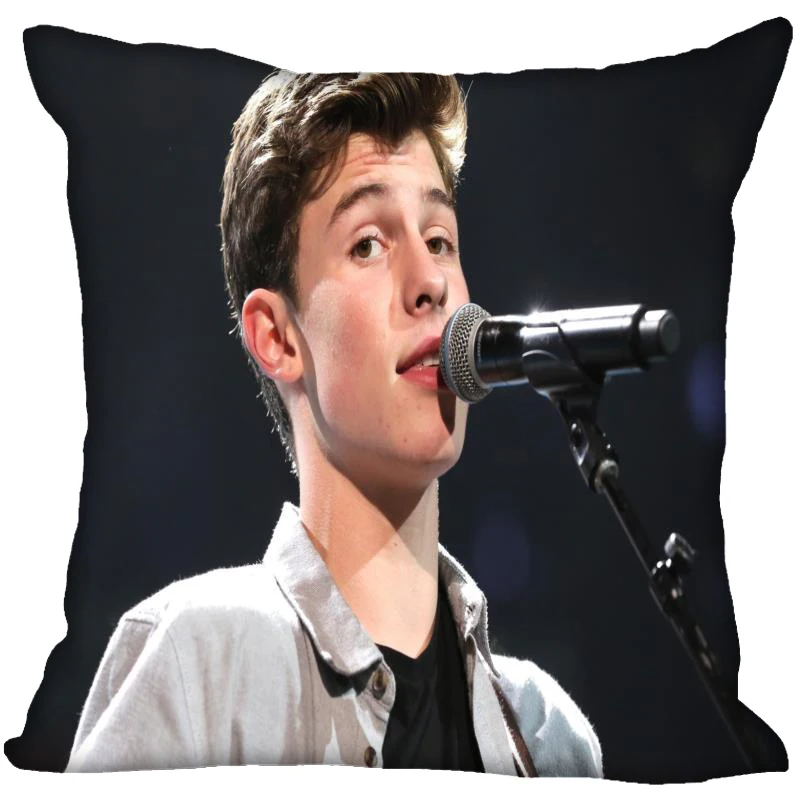 Shawn Mendes Подушка Чехол для дома декоративный чехол на подушки невидимые молнии Подушка Чехол s 40X40,45X45 см - Цвет: 26