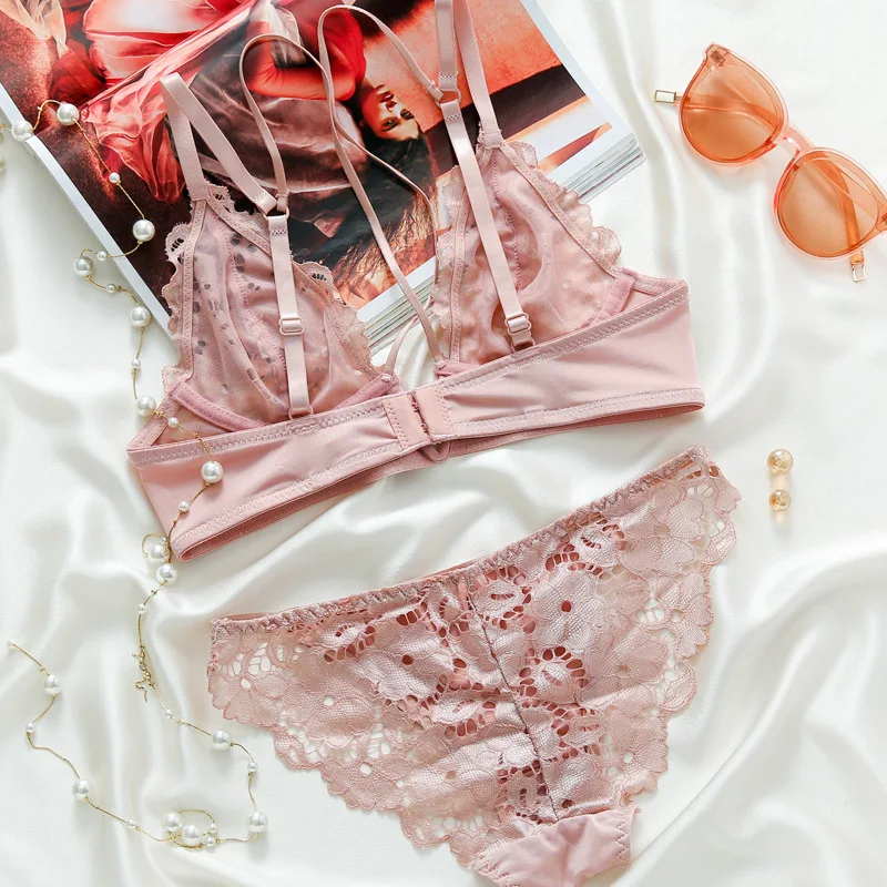 Новый сексуальный французский ультратонкий Бралетт кружевное нижнее белье с