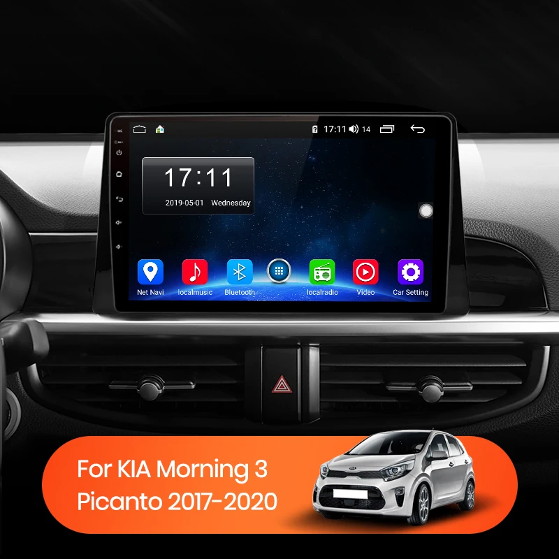 Автомагнитола AWESAFE PX9 для Kia мультимедийный видеоплеер на Android 2017 2 Гб ОЗУ 32 ПЗУ с GPS
