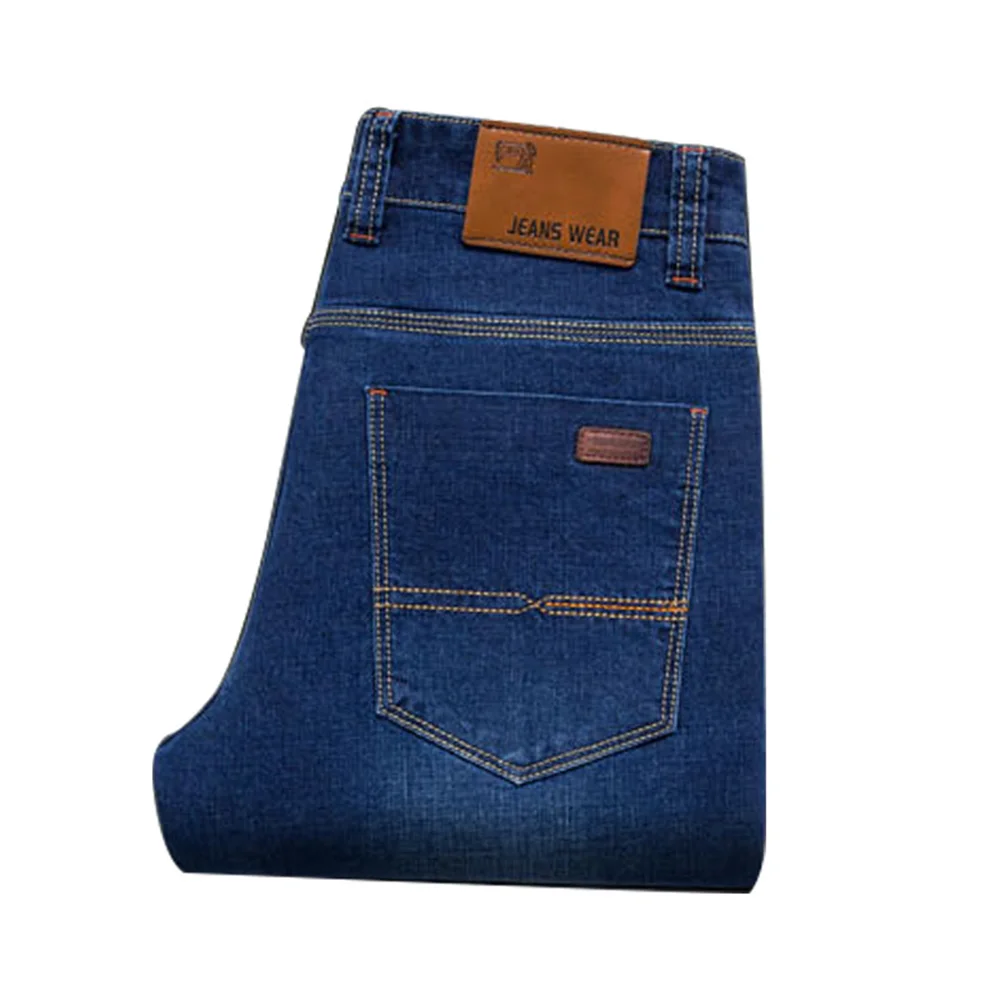 Мужские джинсы бренд 2020 бизнес Стрейчевые зауженные мужские джинсовые брюки