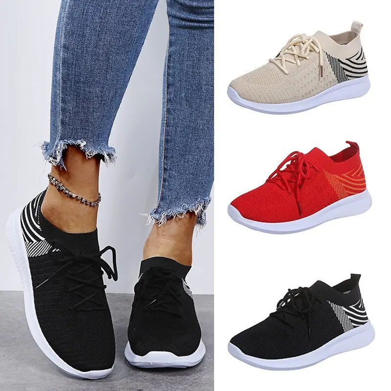 

Женские кроссовки; Повседневная обувь; Сетчатый материал; Подушка Женская Молодежная CREEPERS обувь на плоской подошве, Женская Осенняя обувь ...