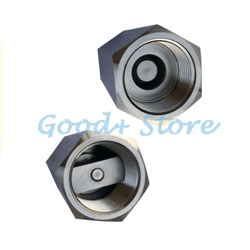 

SUS304 Stainless Steel One-way Check Valve Soft Seal High Temperature Check Vavle Female Thread 1/8" 1/4" 3/8" 1/2" 3/4" 1"