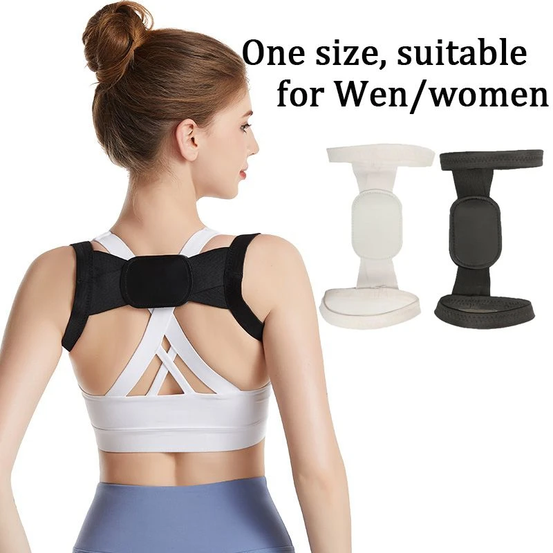 

2/1PC Adult Invisible Correction Anti-kyphosis Shoulders Correction Belt Posture Corrector Device Back Support Braces Chest Belt