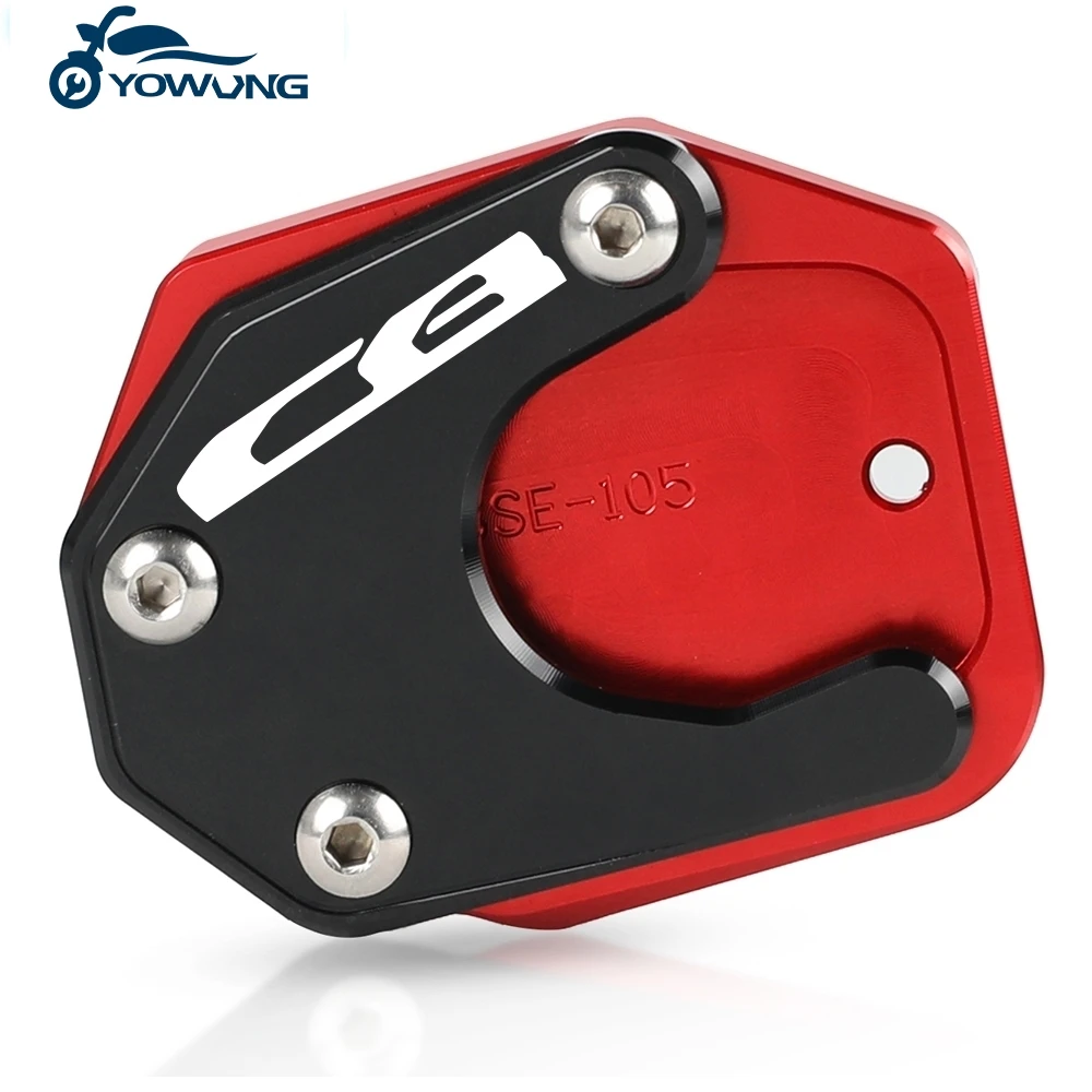 For Honda CB500X CB500F CB150R CB300R CB300F CB400 CB600F CB900F HORNET CNC Side Stand Foot Extension Enlarger Plate Pad | Автомобили и
