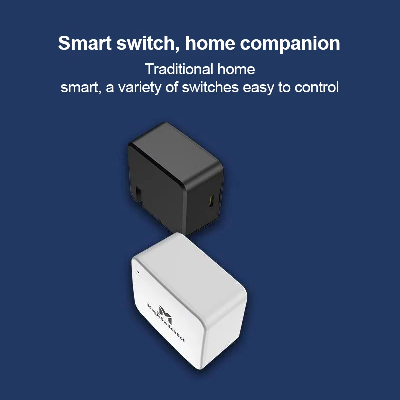 

Bluetooth 5.0 Smart Switch Knop Pusher Voor Garage Muur Lichtschakelaar App Timer Control Voor Ios Android Voor Home APP Control