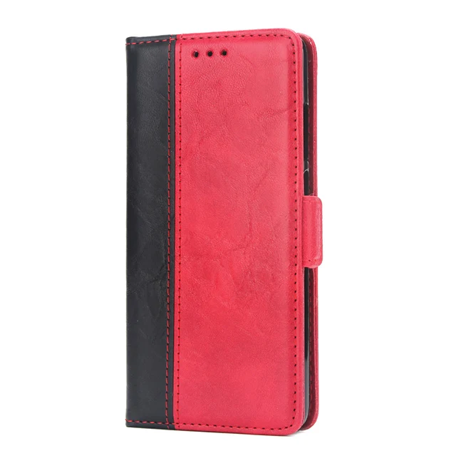 Red Coque Note 7 Pro, простой модный роскошный кожаный чехол с откидной крышкой для пар, для Xiaomi Redmi Note7Pro, чехол для карт, Celular - Цвет: Red