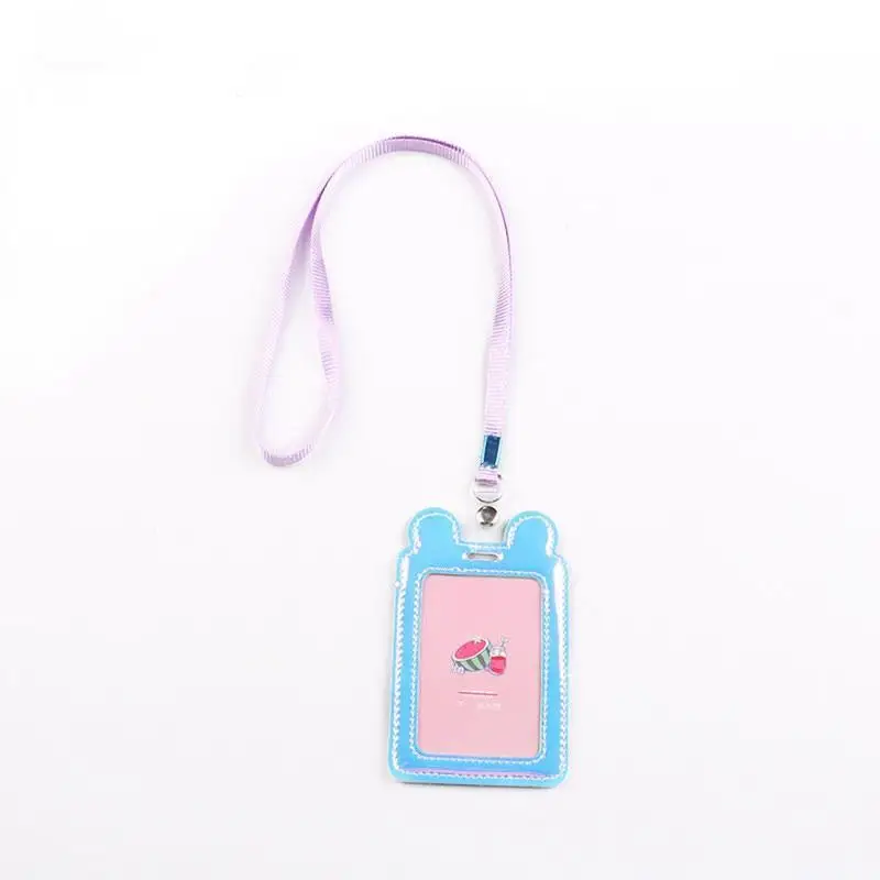 

1Pcs Stretchable PVC Bank Bus Credit Card Holder Cover Storage Card & ID Holders Womem Men Kid's Protector Cover