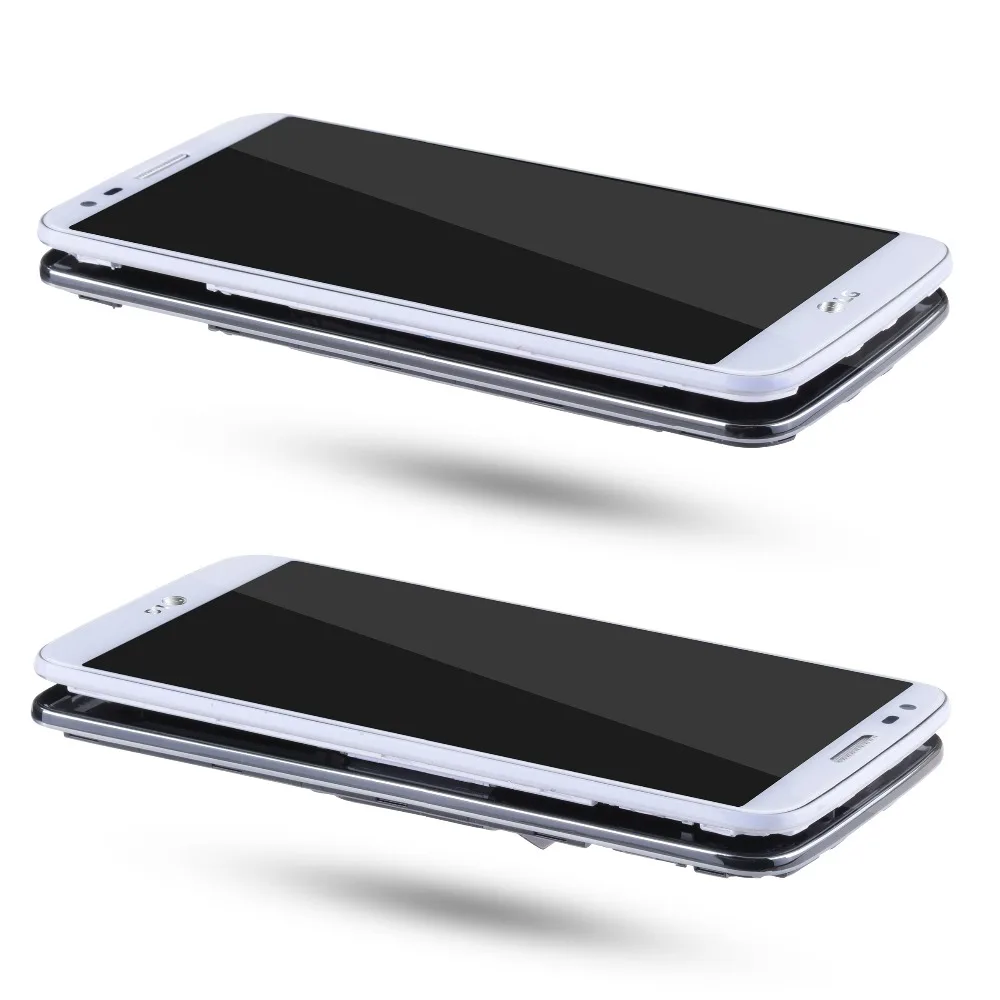 Дисплей для LG G2 D800 D801 D802 D805 D803 VS980 F320 LS980 в сборе с тачскрином на рамке черный белый