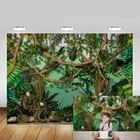 Фон для студийной фотосъемки новорожденных с изображением джунглей сафари фон для фото на вечеринке