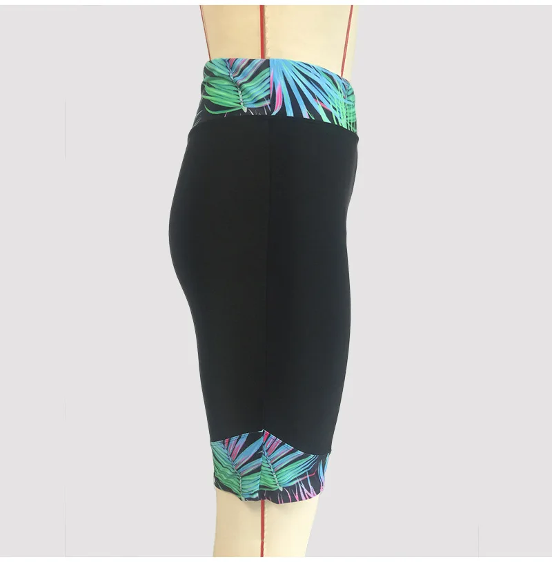 Swimsuit New Printed Wading Swimming Shorts Ladies Cycling Sports Shorts Women Sports Swimming Trunks Beach Skinny Swim Shorts