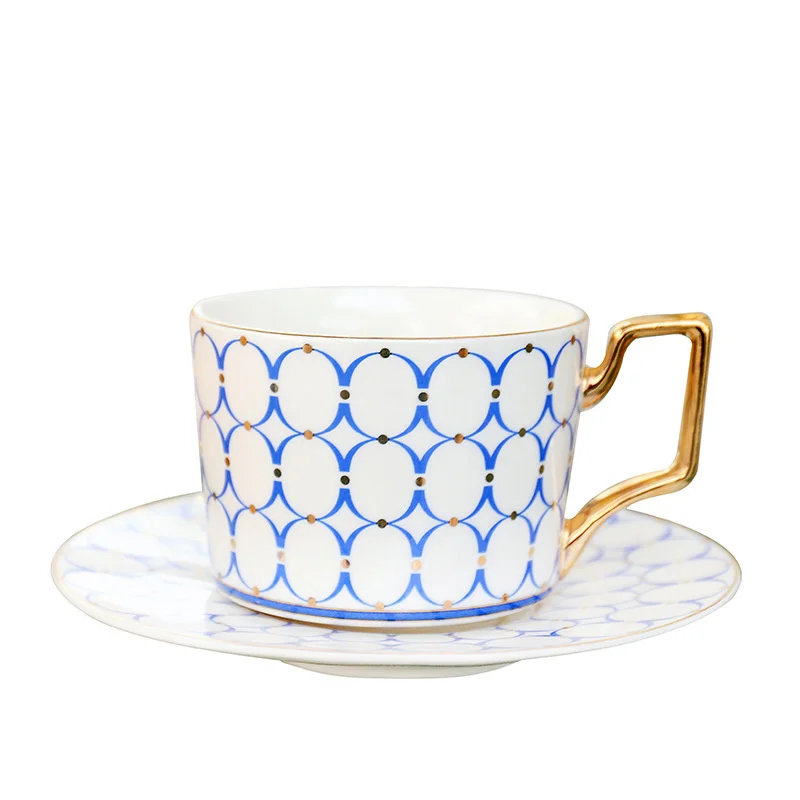 

Juego tazas y platillo lujo estilo dorado Handel capuchino de la CN(Origin)